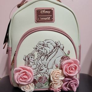 NWT Beauty And The Beast Loungefly